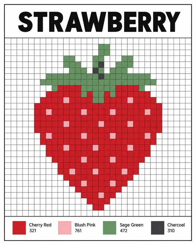 Counted Cross Stitch Pattern Charts