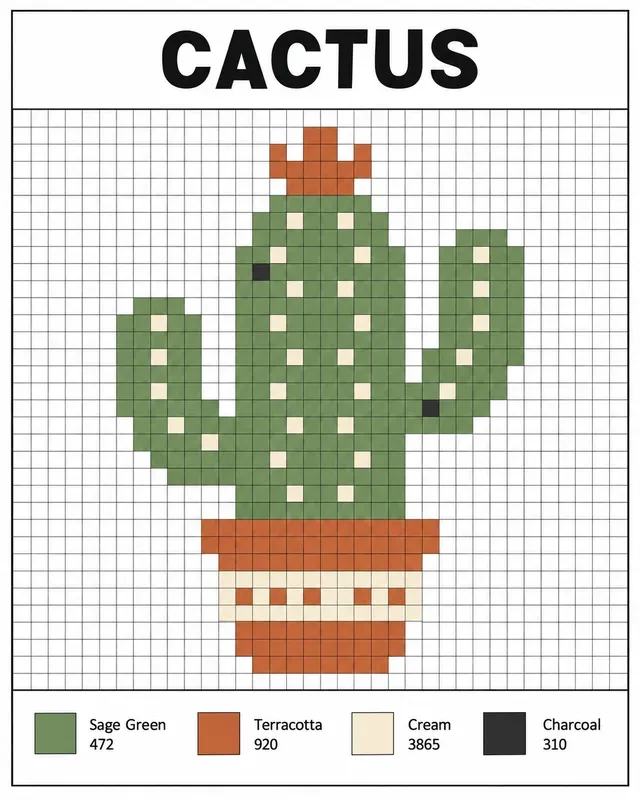 Counted Cross Stitch Pattern Charts