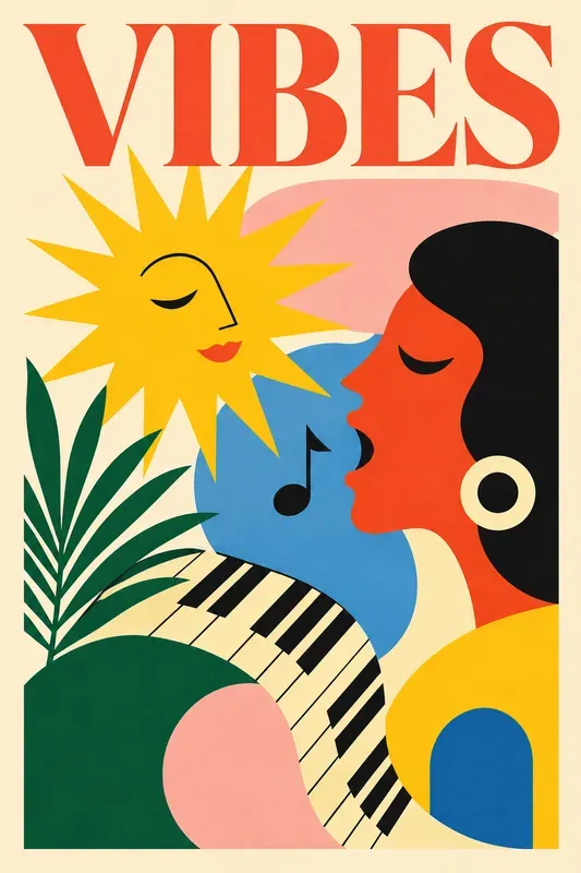 Retro Pop Art Vector Posters