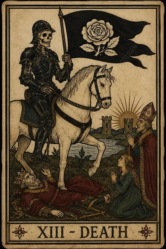 Classic Mystical Tarot Card Art