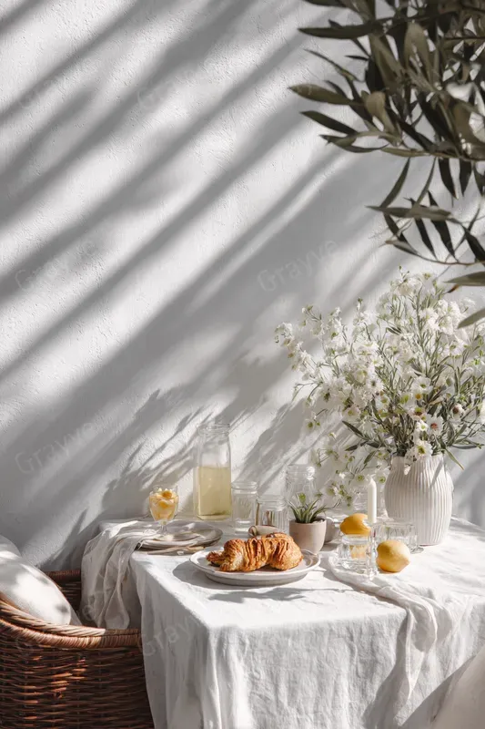 White Summer Moodboards