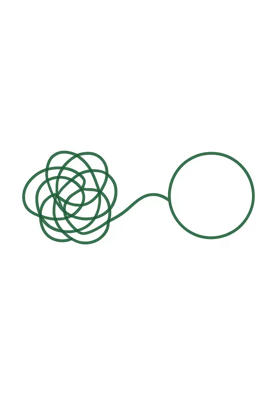 Minimalist Untangled Lines