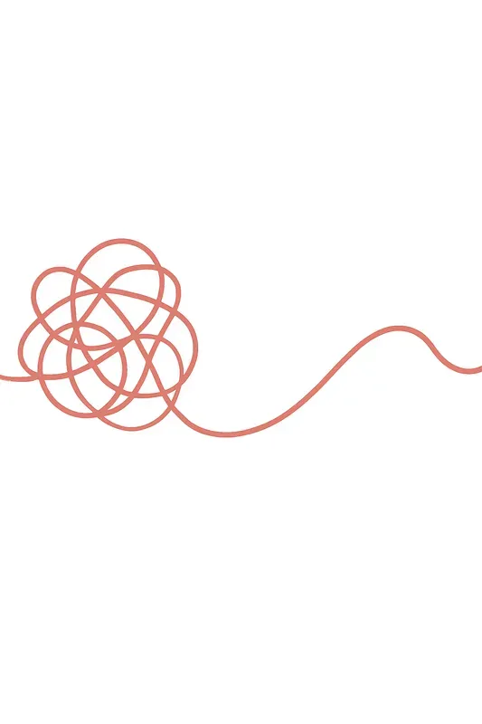 Minimalist Untangled Lines