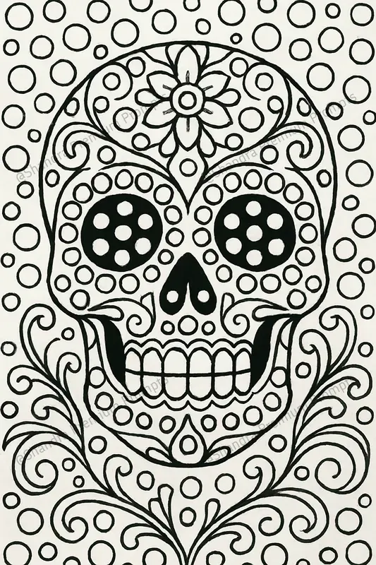 Adult Dot Marker Coloring Book Pages