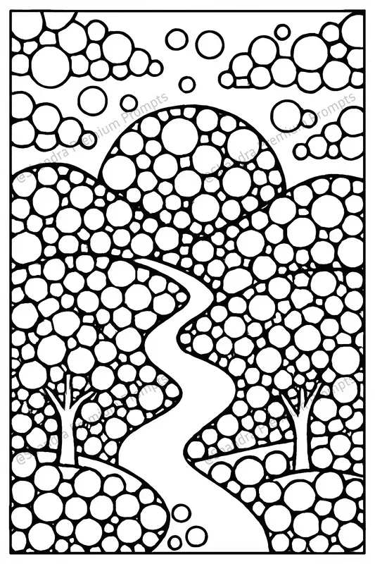 Adult Dot Marker Coloring Book Pages