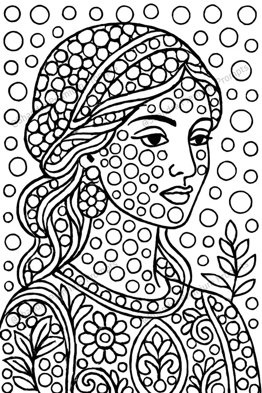 Adult Dot Marker Coloring Book Pages
