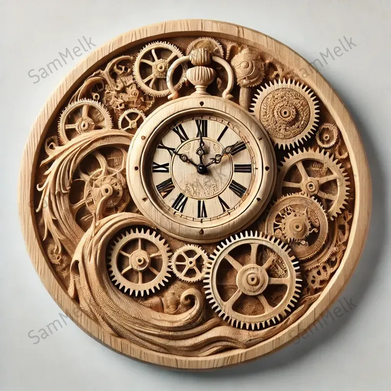 Detailed Carved Art For Logos