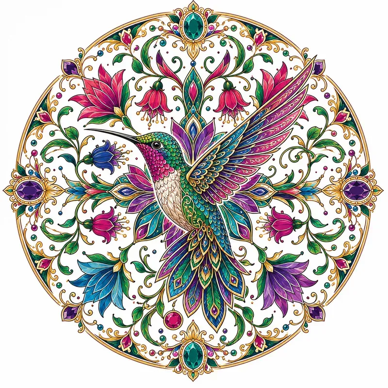 Premium Bird Mandala Creators