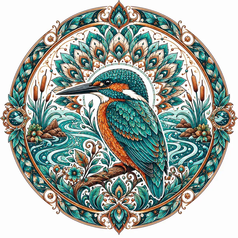 Premium Bird Mandala Creators