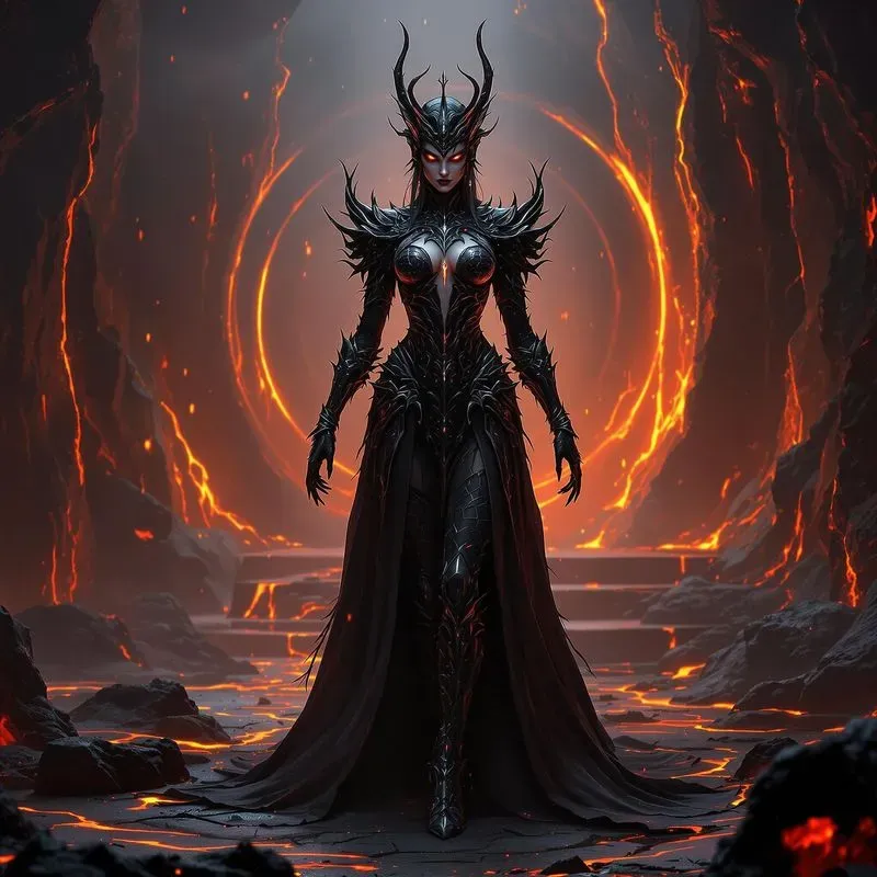 Dark Fantasy Warrior RPG Characters