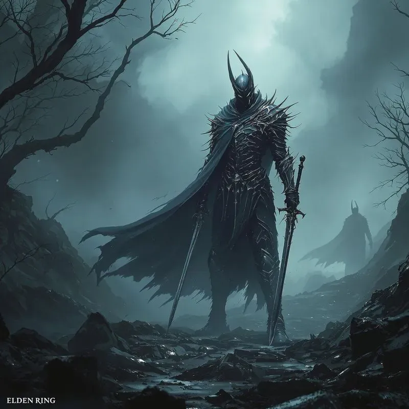 Dark Fantasy Warrior RPG Characters