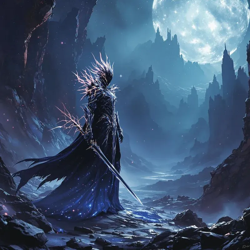 Dark Fantasy Warrior RPG Characters