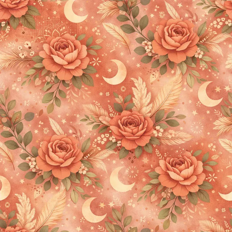 Modern Floral Boho Pattern Makers