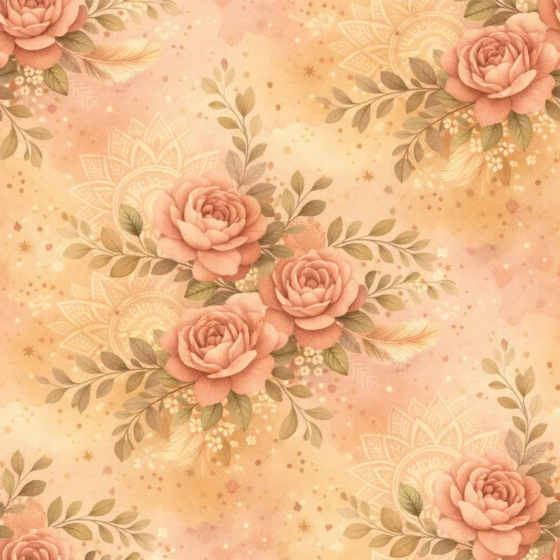 Modern Floral Boho Pattern Makers