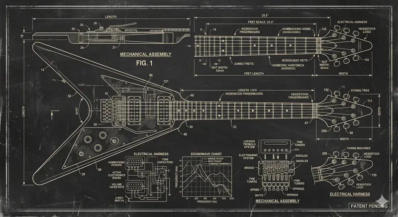Vintage Blueprint Art