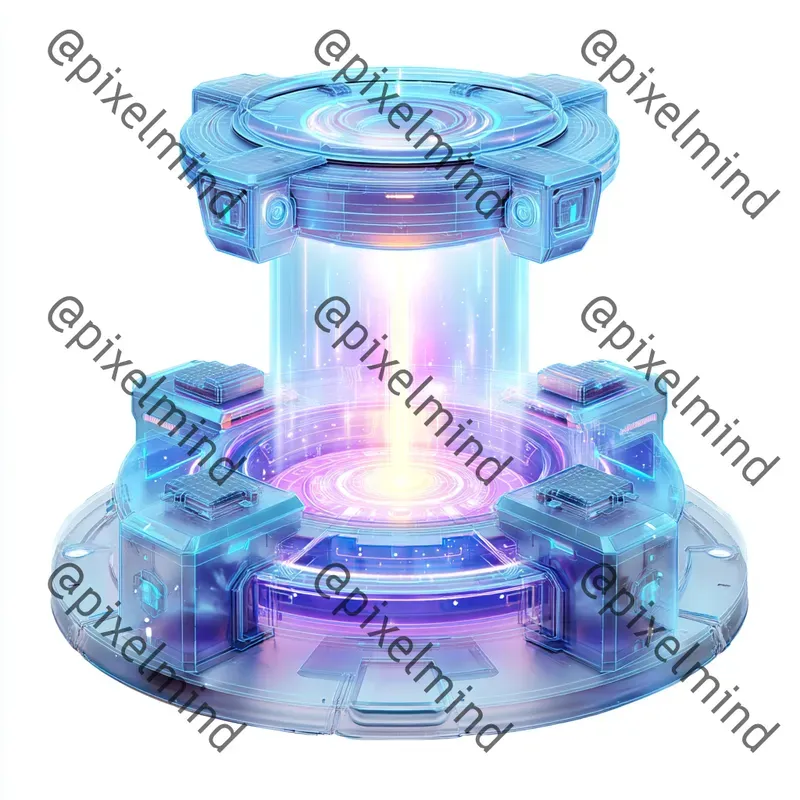 Futuristic UI Icon System Pros