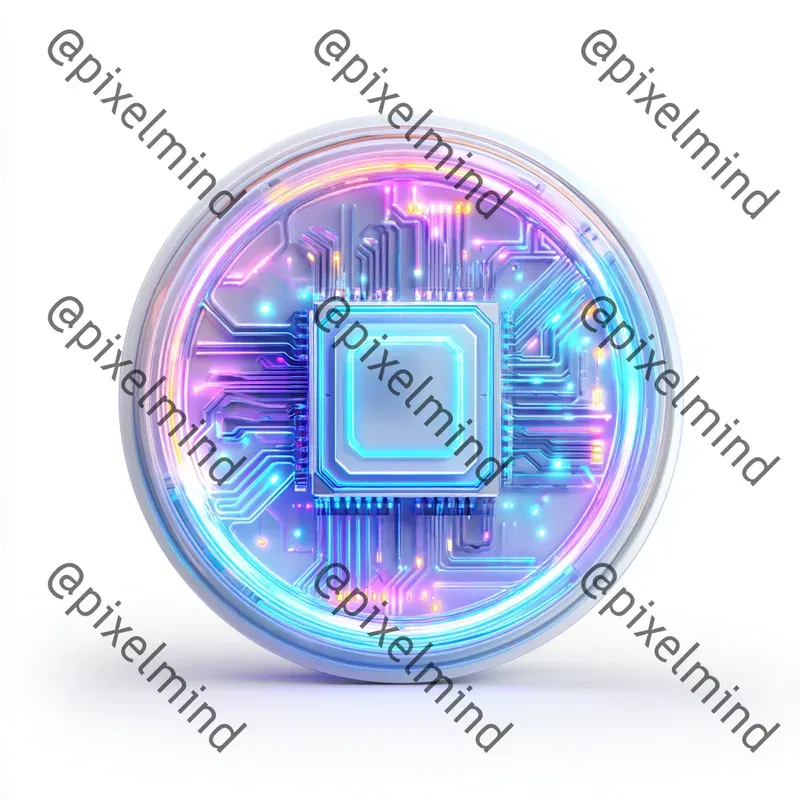 Futuristic UI Icon System Pros