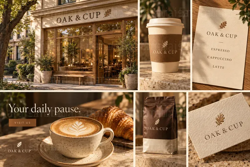 Coffee Shop Brand Campaign Boards