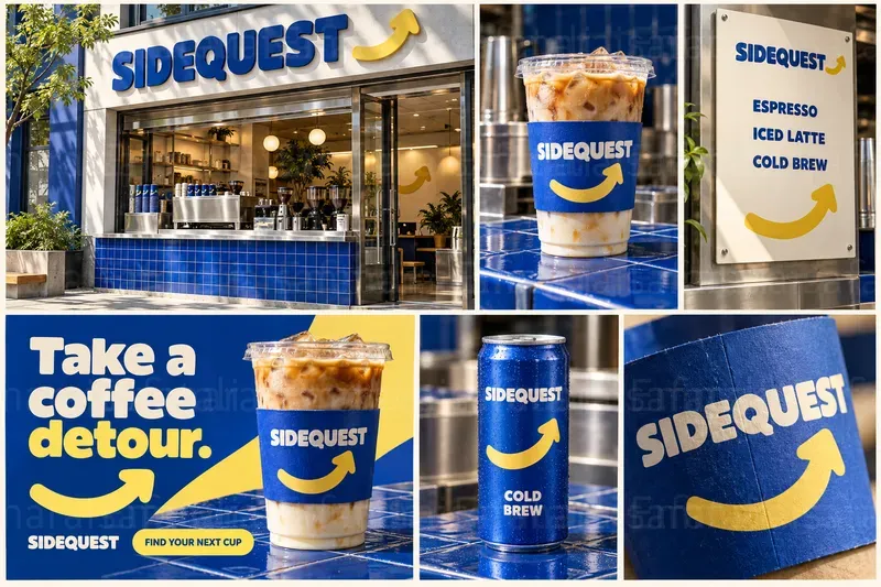 Coffee Shop Brand Campaign Boards
