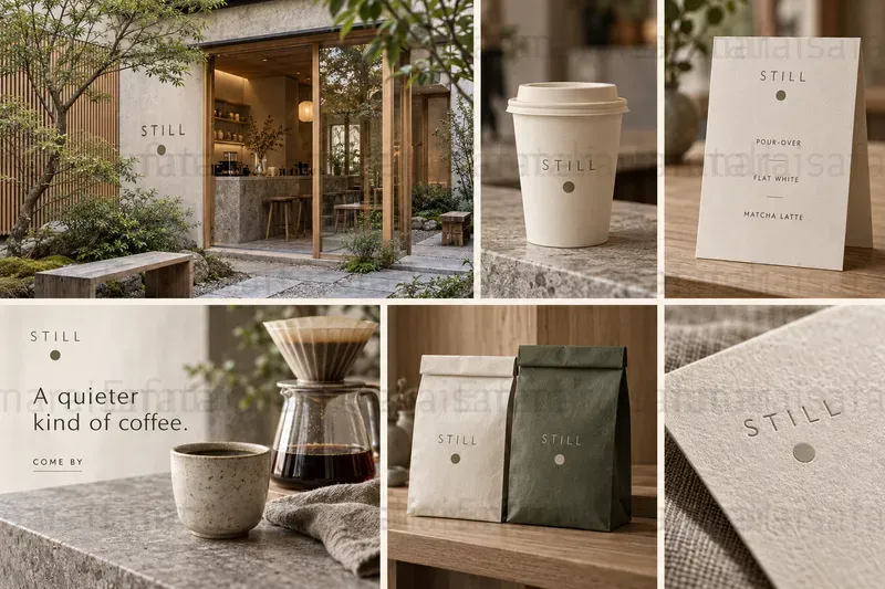 Coffee Shop Brand Campaign Boards