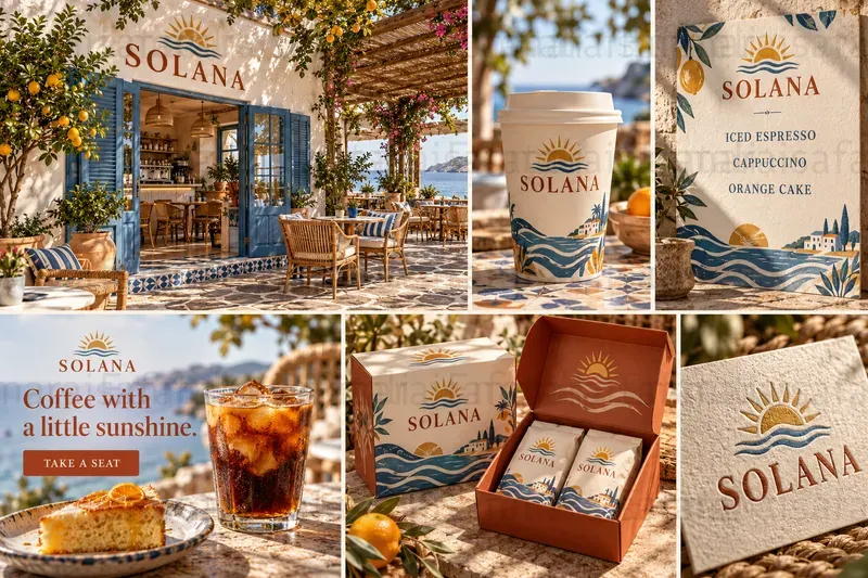 Coffee Shop Brand Campaign Boards