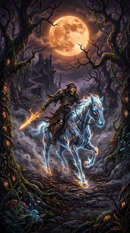 Halloween Fantasy Compositions Art