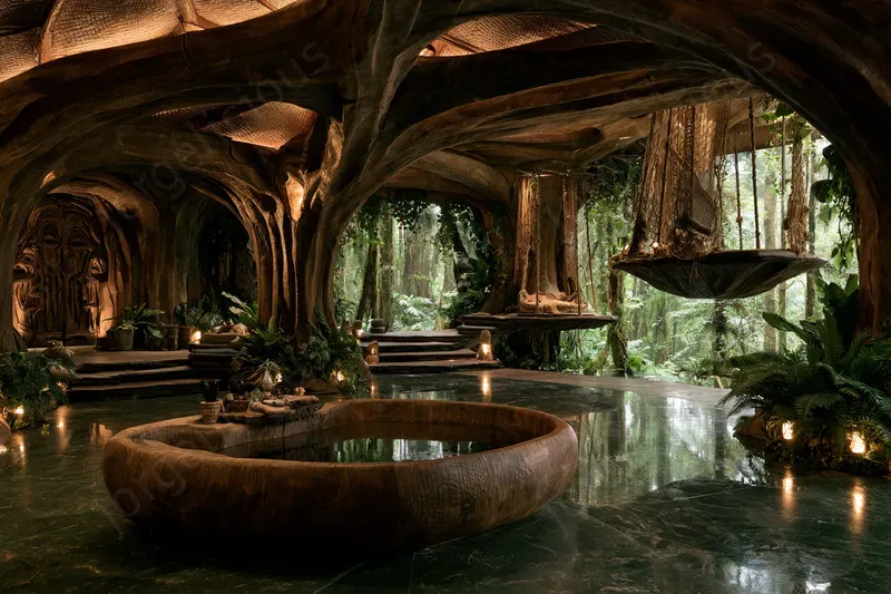 Star Wars Wookiee Interiors