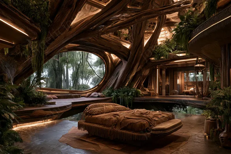 Star Wars Wookiee Interiors