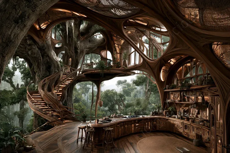 Star Wars Wookiee Interiors