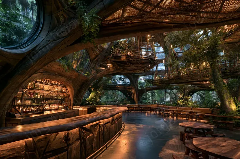 Star Wars Wookiee Interiors