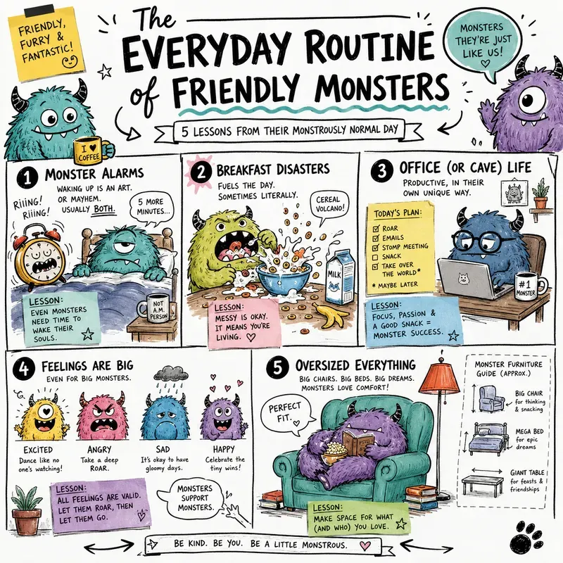 Creative Sketchnote Infographics
