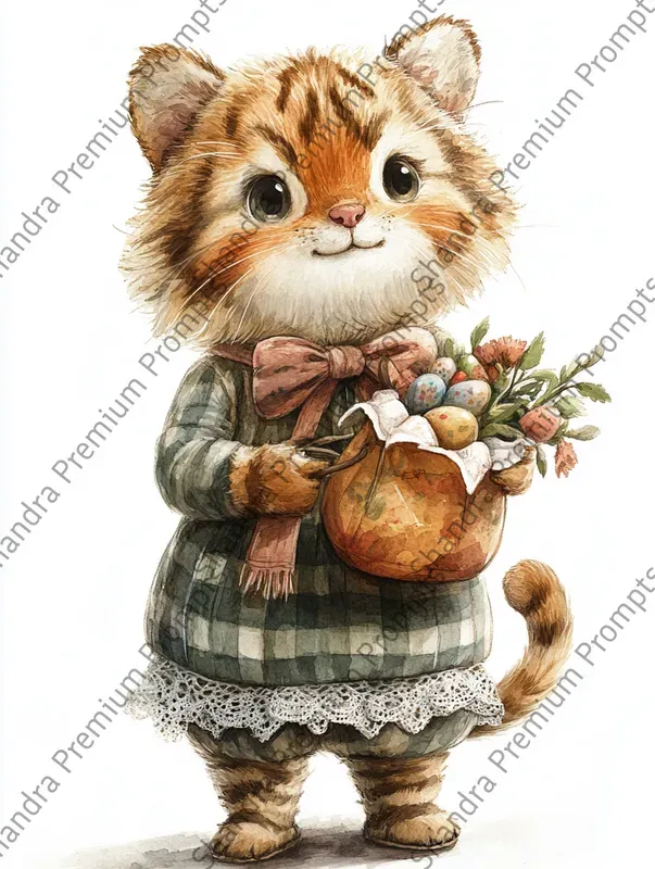Coquette Easter Animals Cliparts