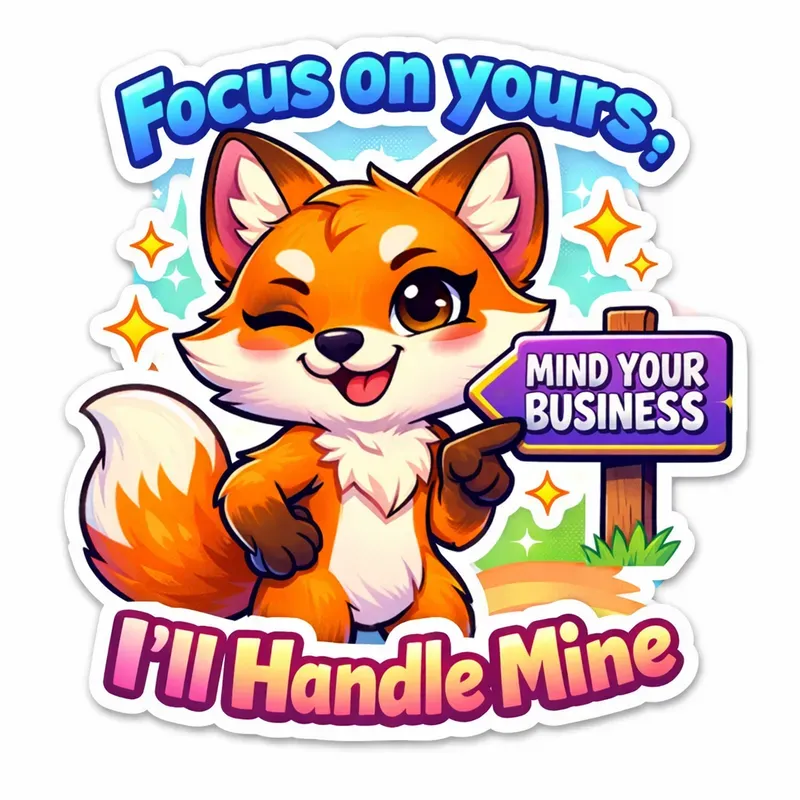 Cute Bold Stickers