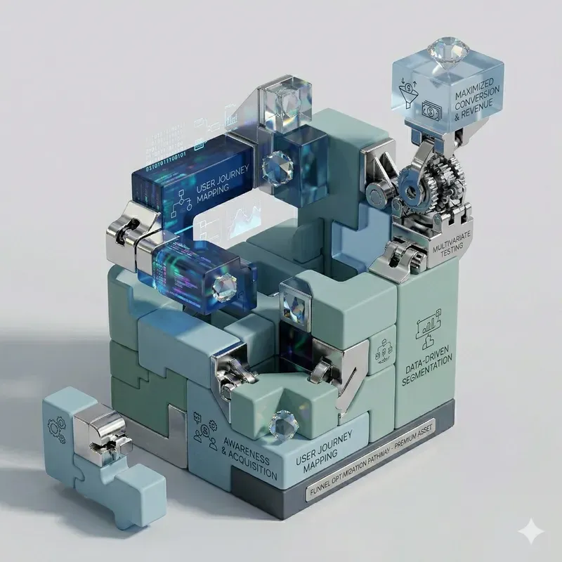 Modular 3D Kinetic UI Hero Assets