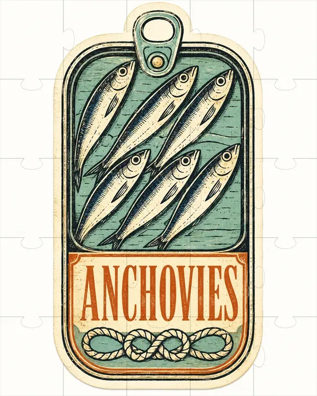 Vintage Seafood Label Stickers