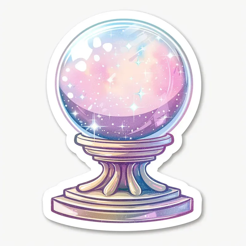 Aesthetic Mystic Prop Stickers