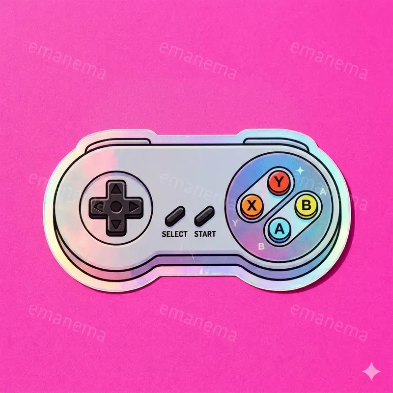 Retro Trippy Style Stickers