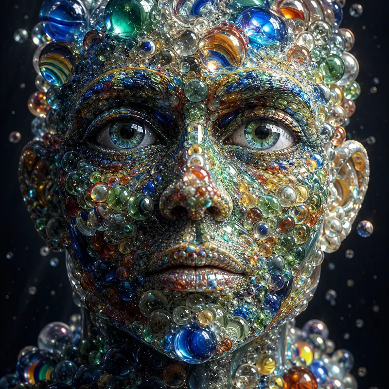 Hyperreal Object Face Art Generator