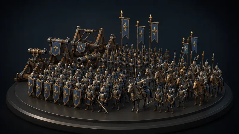 Stylized Knight Armor Weapon Packs