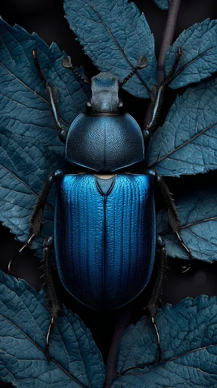 Isolated Beetle Studio Shots