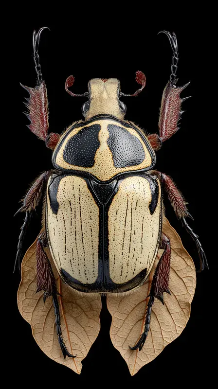 Isolated Beetle Studio Shots