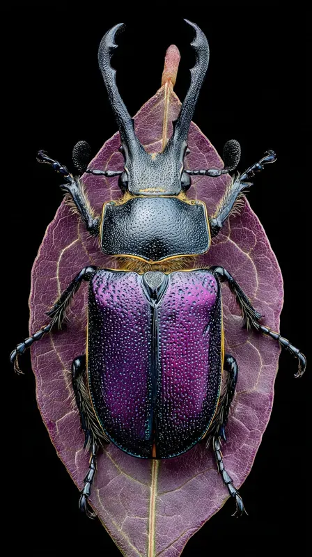 Isolated Beetle Studio Shots