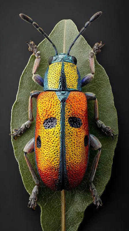 Isolated Beetle Studio Shots
