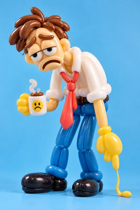 Existential Balloon Sculptures