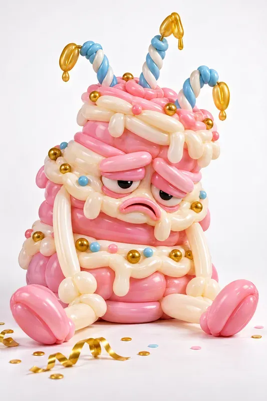 Existential Balloon Sculptures