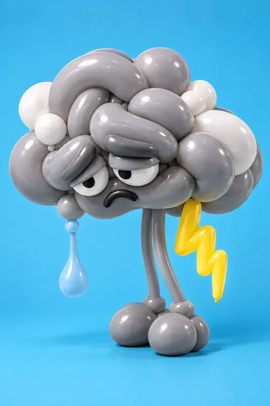 Existential Balloon Sculptures