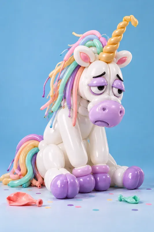 Existential Balloon Sculptures