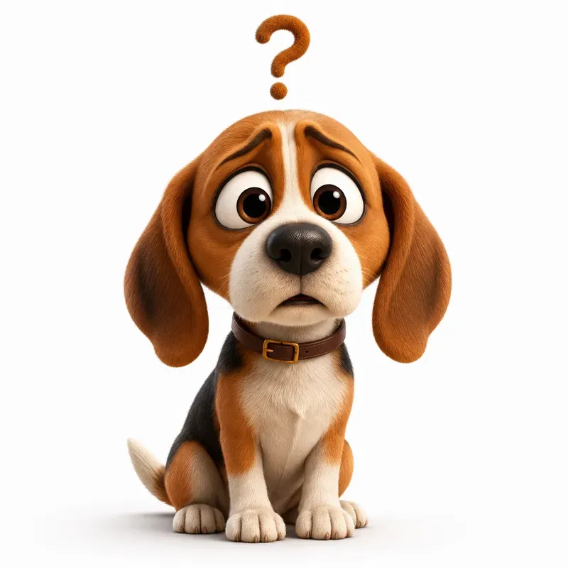 Cute 3D Dog Expression Collections
