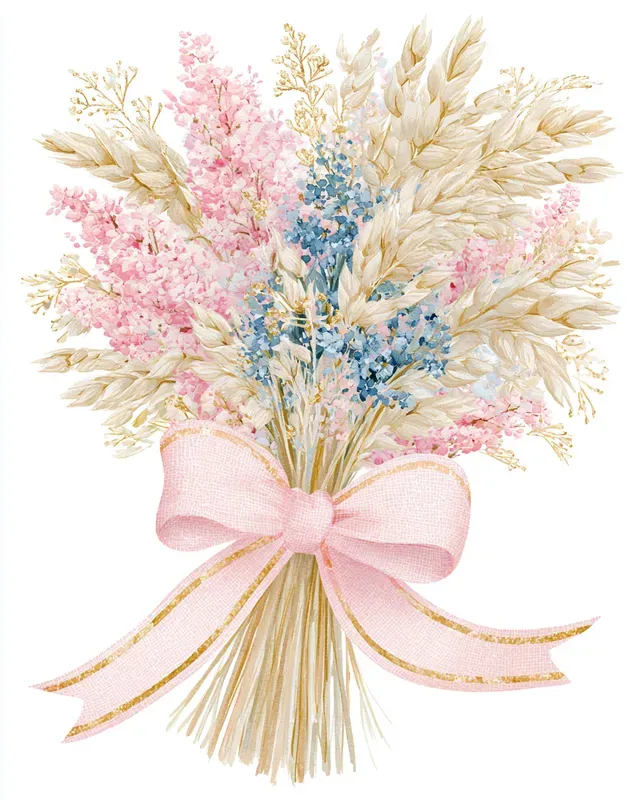 Coastal Cottage Watercolor Clipart