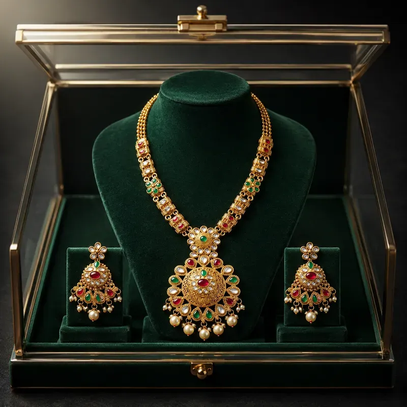 Jewelry Photos To 3D Velvet Showcases